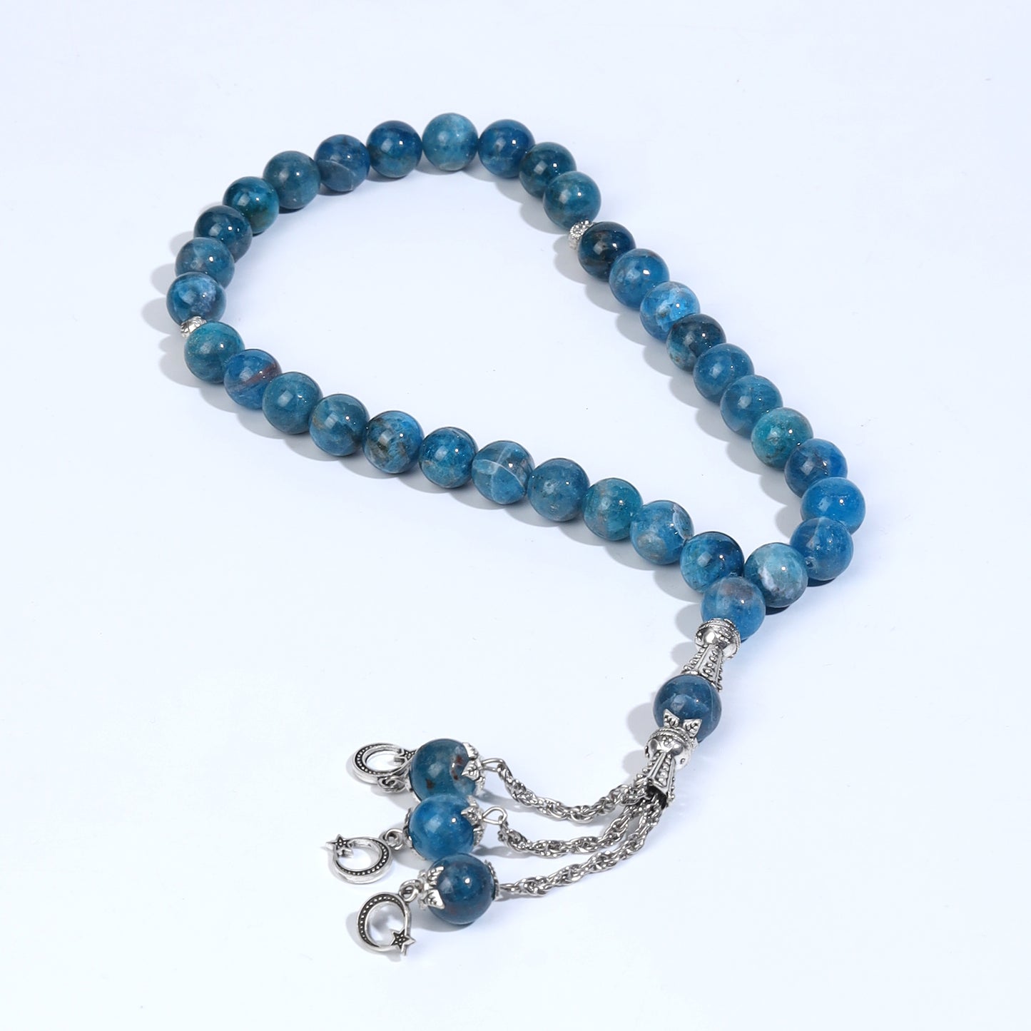 Natural Apatite Stone Tasbih | Islamic Misbah