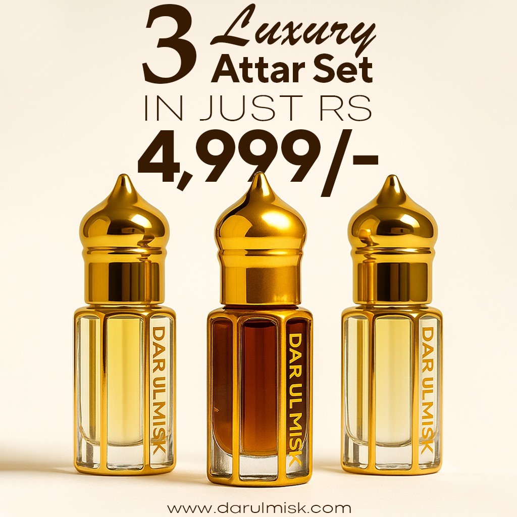 3 Luxury Attars Set - 6ML