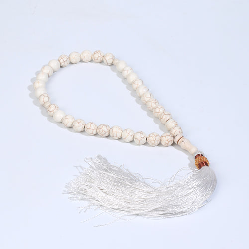 White Feroza Stone Tasbih