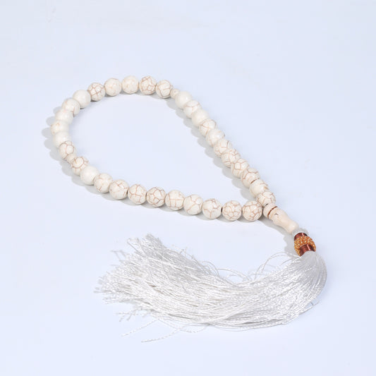 White Feroza Stone Tasbih
