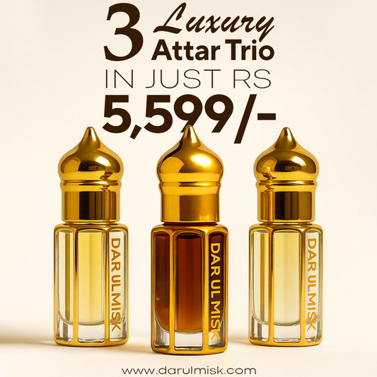 3 Luxury Attars Set - 6ML