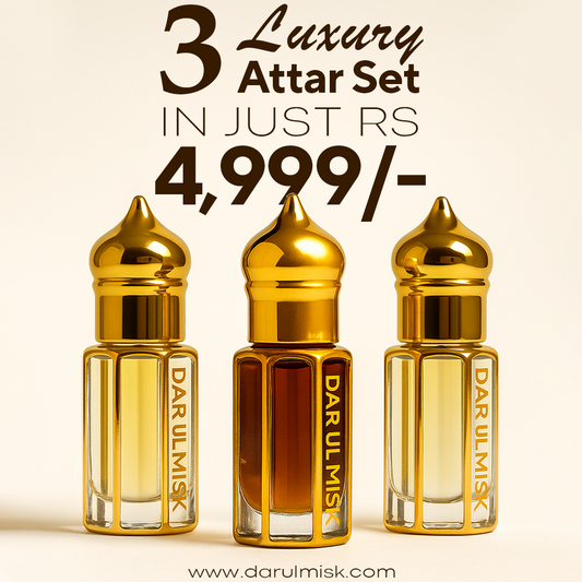 3 Luxury Attars Set - 6ML