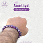 Natural Amethyst Stone Bracelet