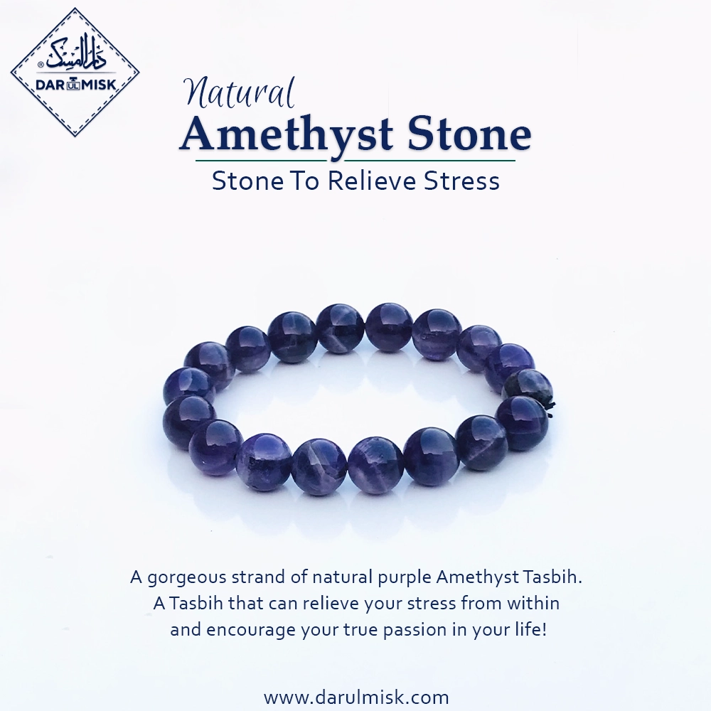 Natural Amethyst Stone Bracelet