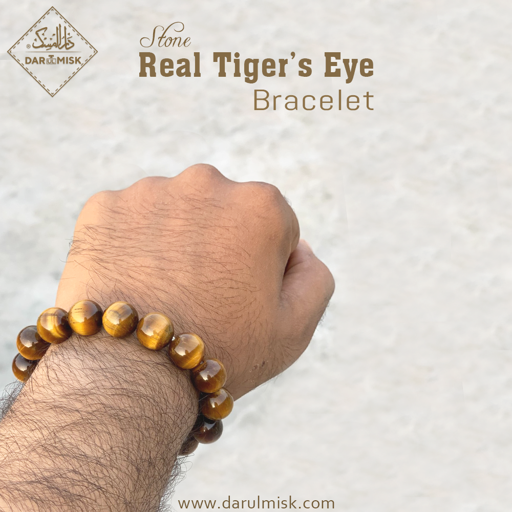 Natural Tiger's Eye Stone Bracelet