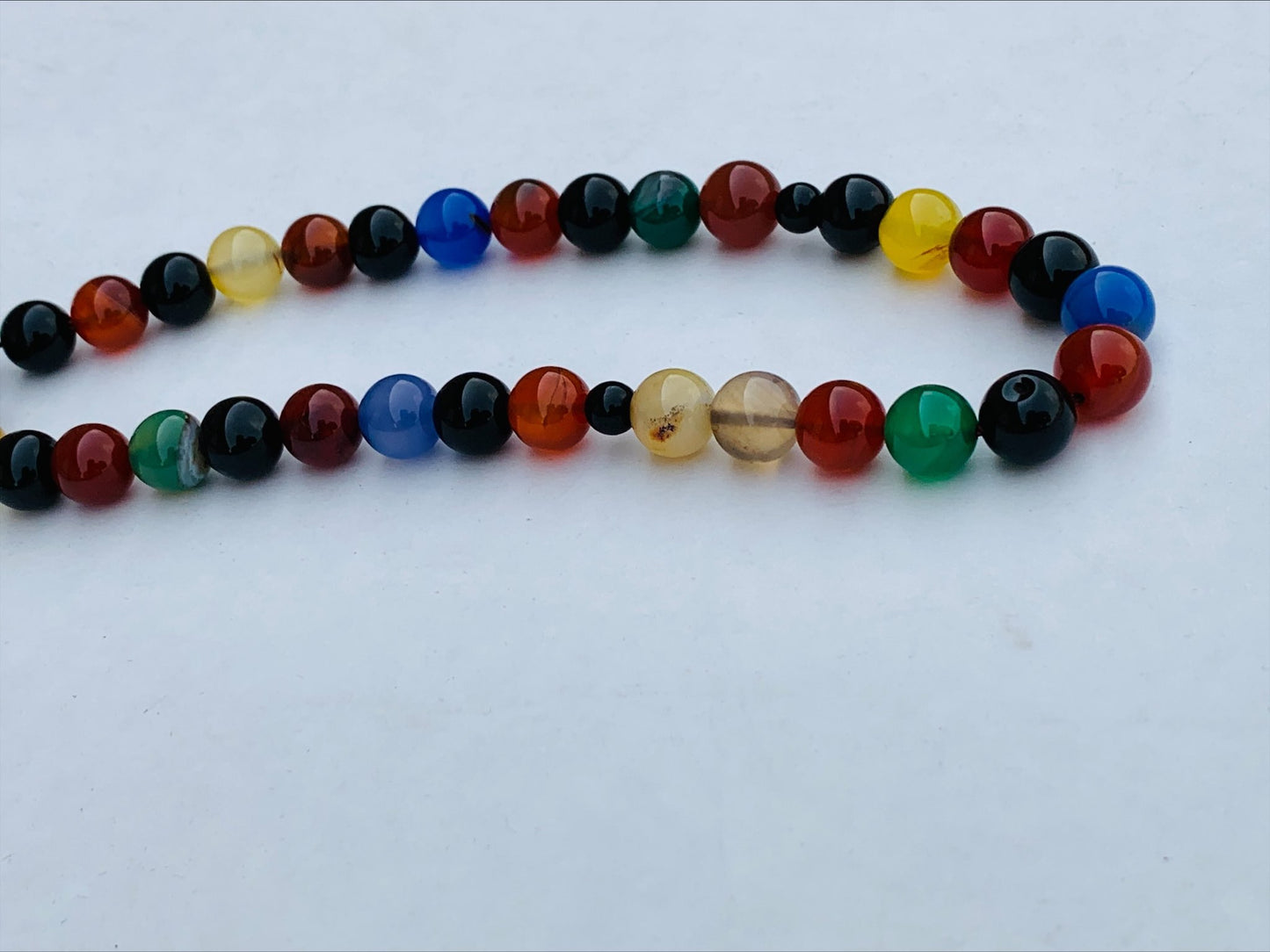 Multi Aqeeq Stones Tasbih