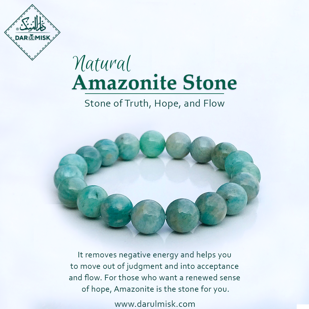 Natural Amazonite Stone Bracelet