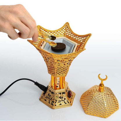 Crown Burner With Free Bakhoor Jar