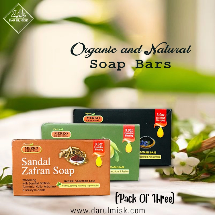 ORGANIC SOAPS (Pack Of Three)